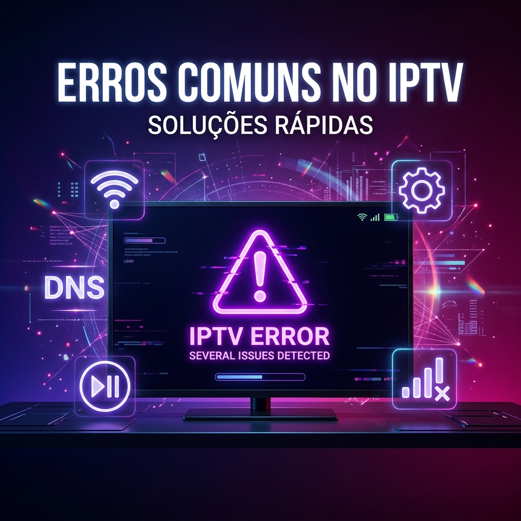 Erros Comuns IPTV